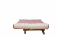 Ghế sofa ngủ có thể điều chỉnh được màu nâu, ghế sofa 3 chỗ với nệm có thể điều chỉnh được