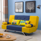Tổng trọng lượng 28KGS ​​Giường sofa nhà màu vàng hải quân có thể chuyển đổi