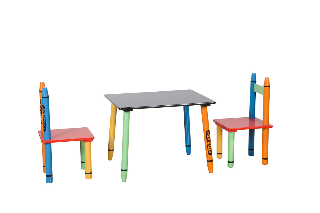 Bàn ghế gỗ dành cho trẻ em và bàn ghế, dễ lắp ráp