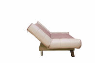 Ghế sofa ngủ có thể điều chỉnh được màu nâu, ghế sofa 3 chỗ với nệm có thể điều chỉnh được